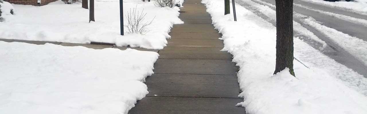 Sidewalk Snow Removal