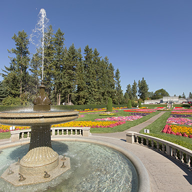 Water Fountain at Duncan Garden, Manito Park