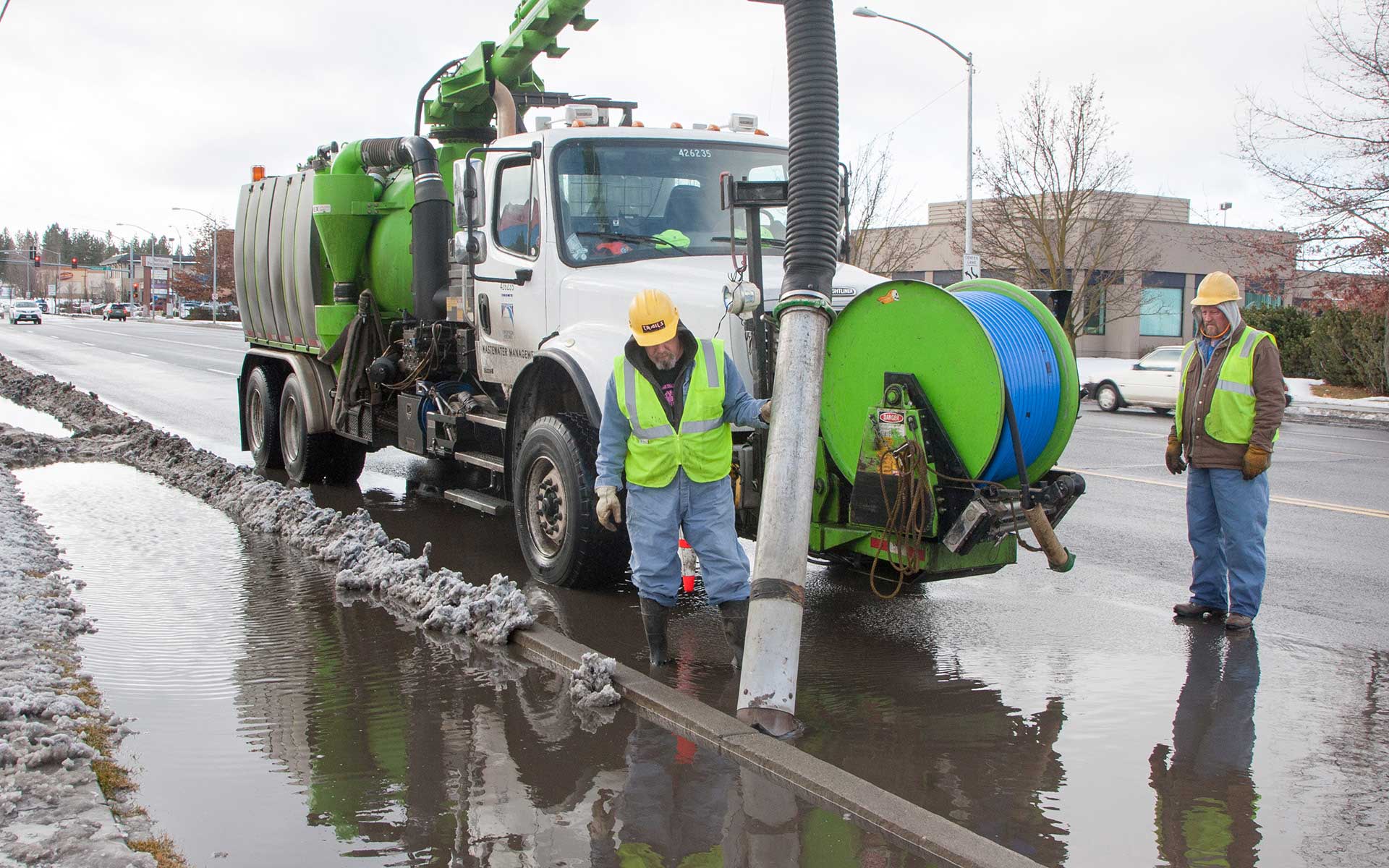 The Melt is On; Watch for Standing Water City of Spokane, Washington