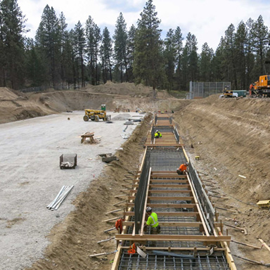 Underhill CSO Tank Construction