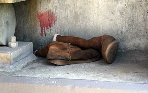 homeless vet boots