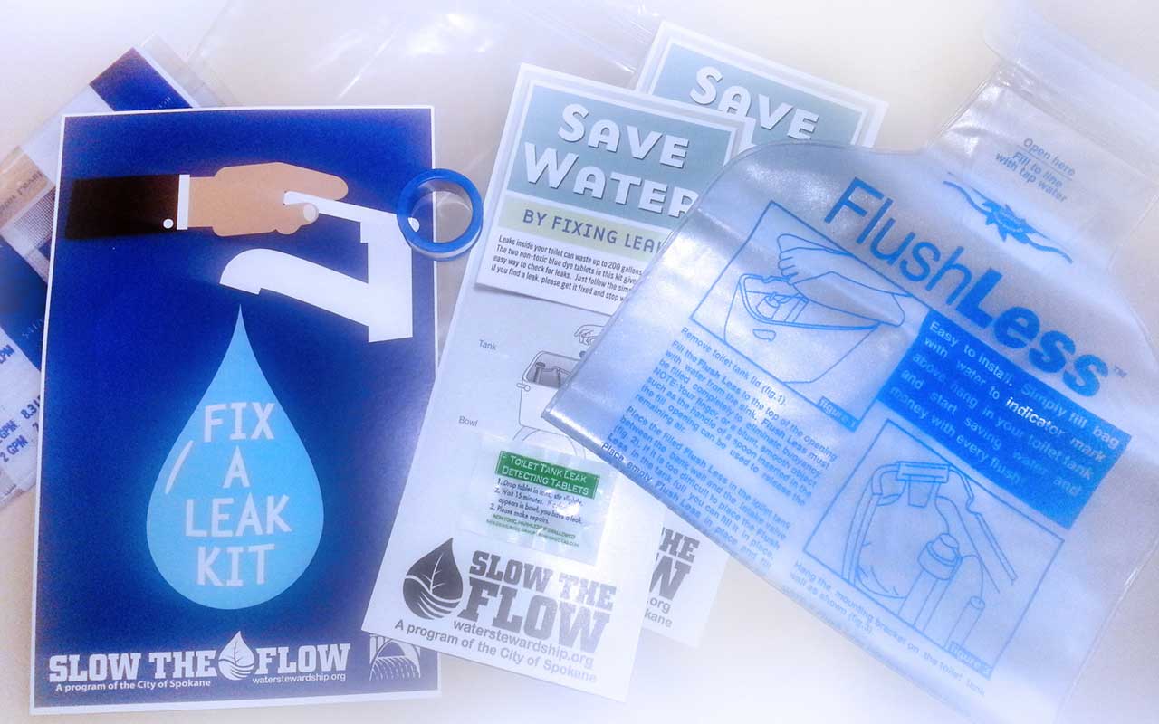 Fix a Leak to Save Water & Money! City of Spokane, Washington
