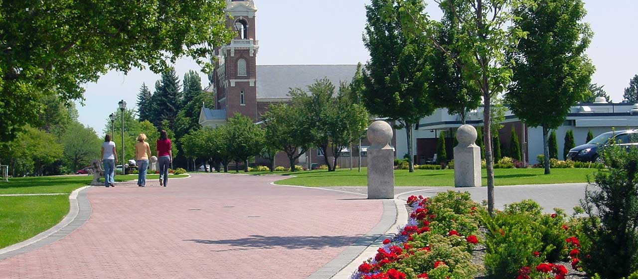 Gonzaga University West Boone Pedestrian Mall