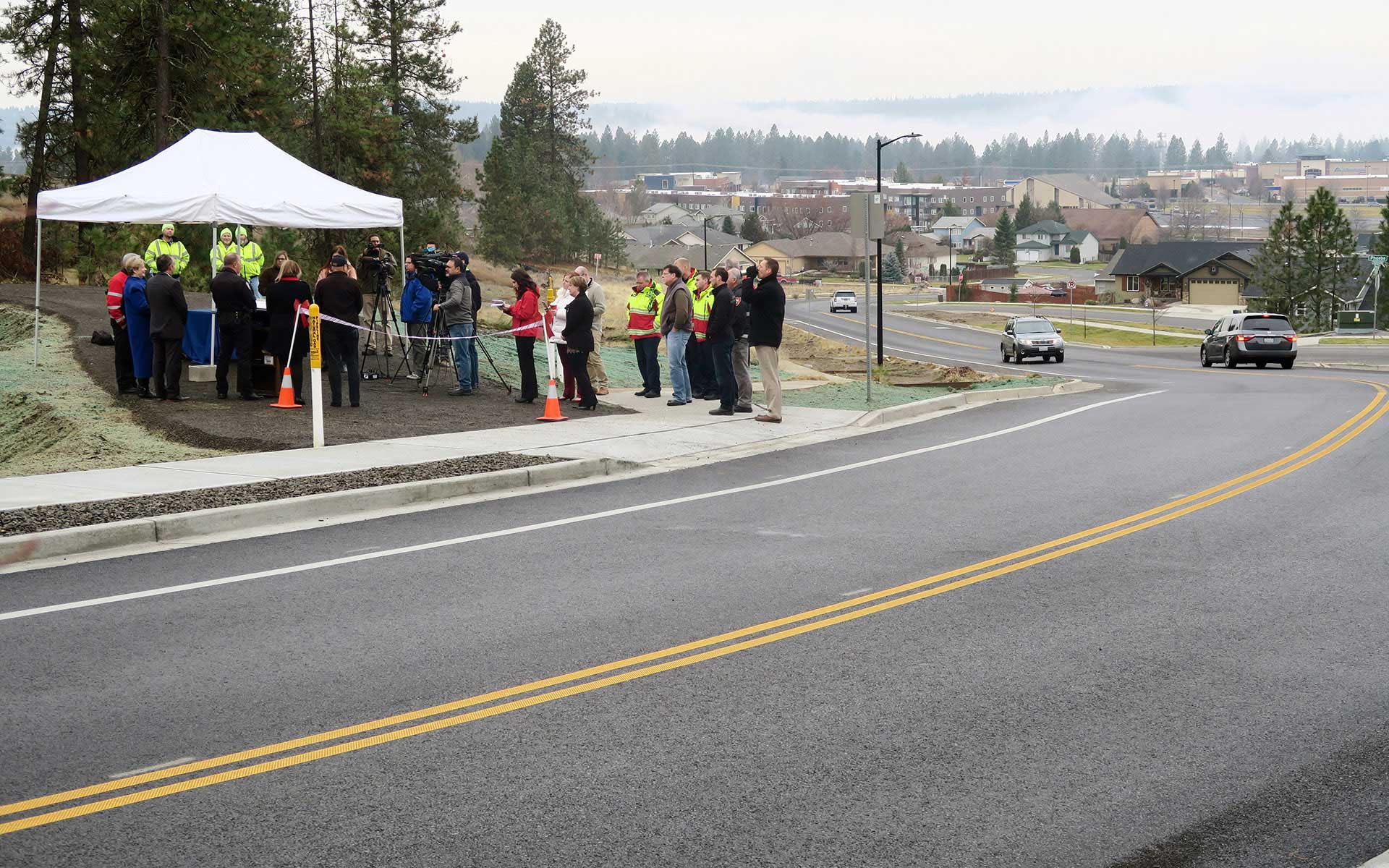 City of Spokane Opens Barnes Road City of Spokane, Washington