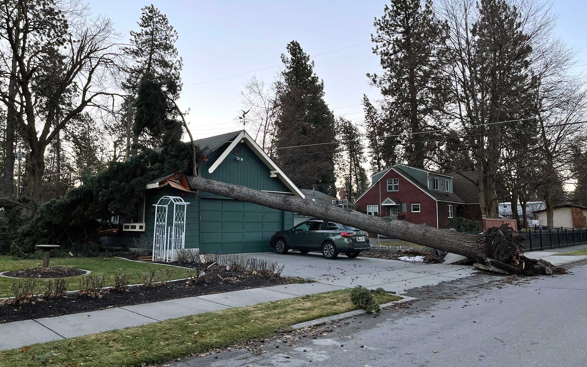 City Dealing With Storm�s Aftermath City of Spokane, Washington