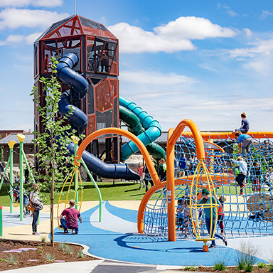 Ice Age Floods Playground at Riverfront Park