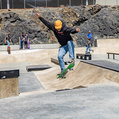 Skate and Wheels Park at Riverfront Park
