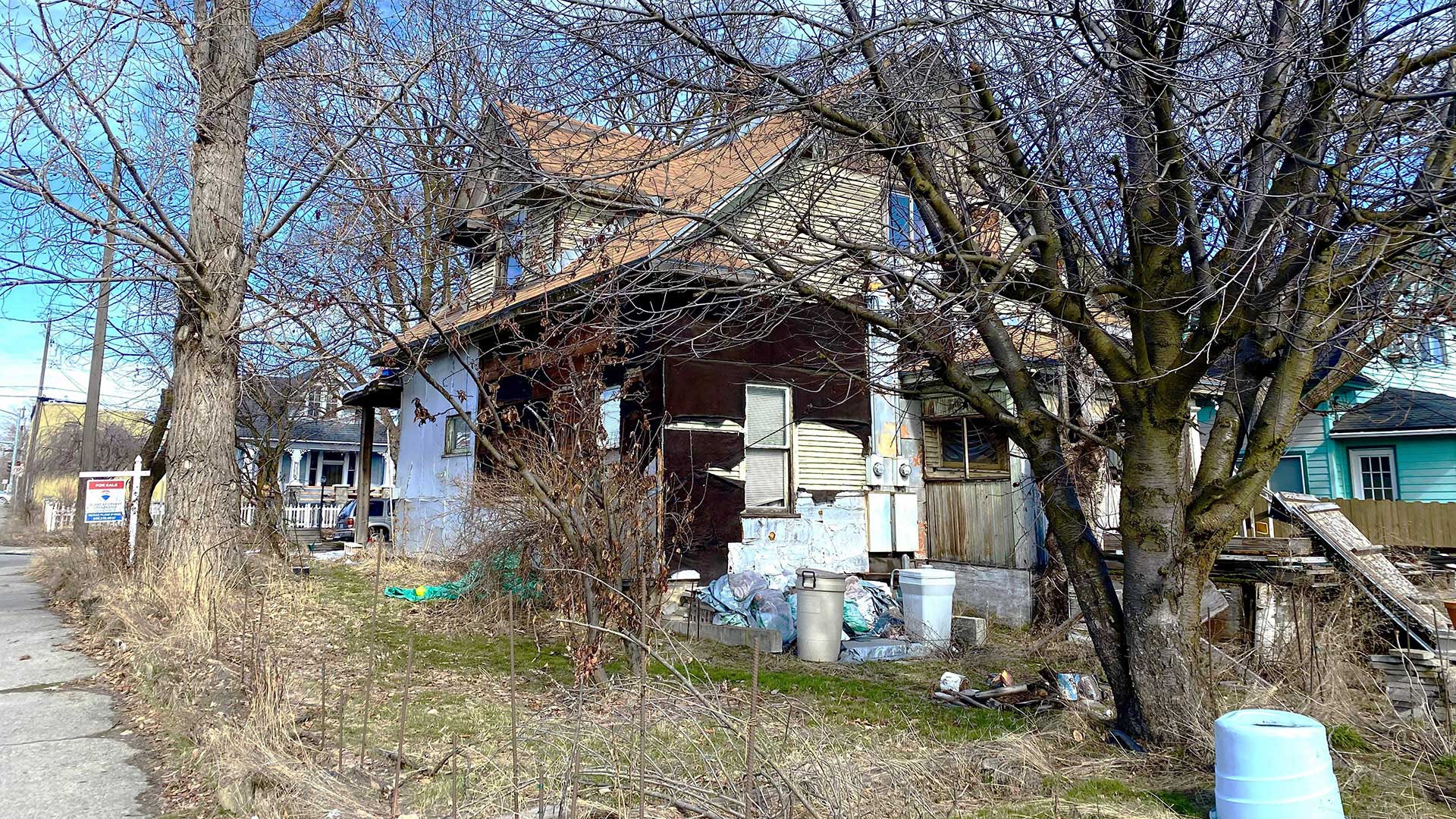 Abandoned Home Slated for Demolition - City of Spokane, Washington