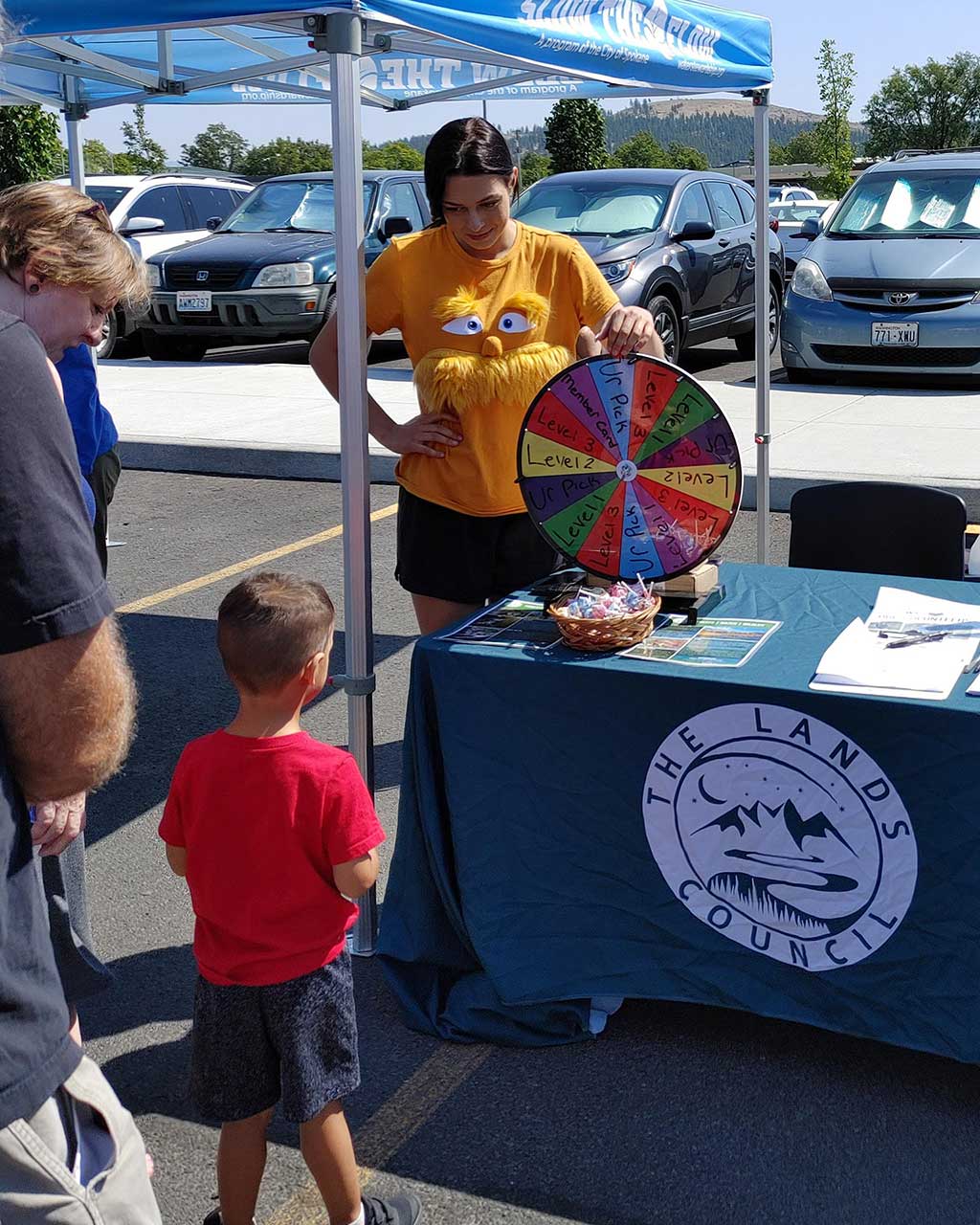 The Lands Council Booth Game