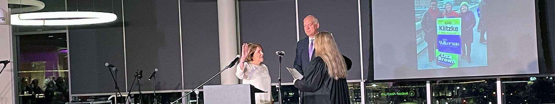 Lisa Brown Sworn In As City’s Next Mayor - City Of Spokane, Washington