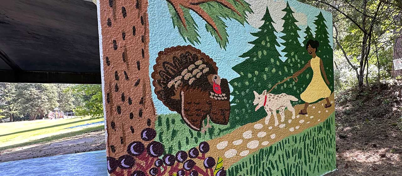 Lincoln Park Shelter Mural