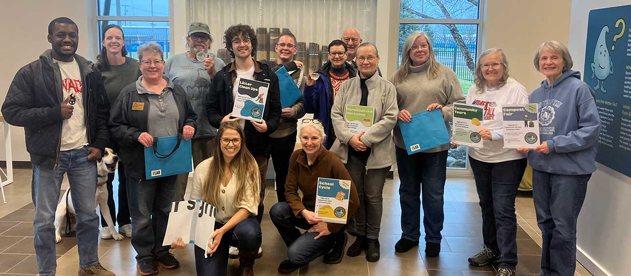 Group photo of the Waste Ambassadors