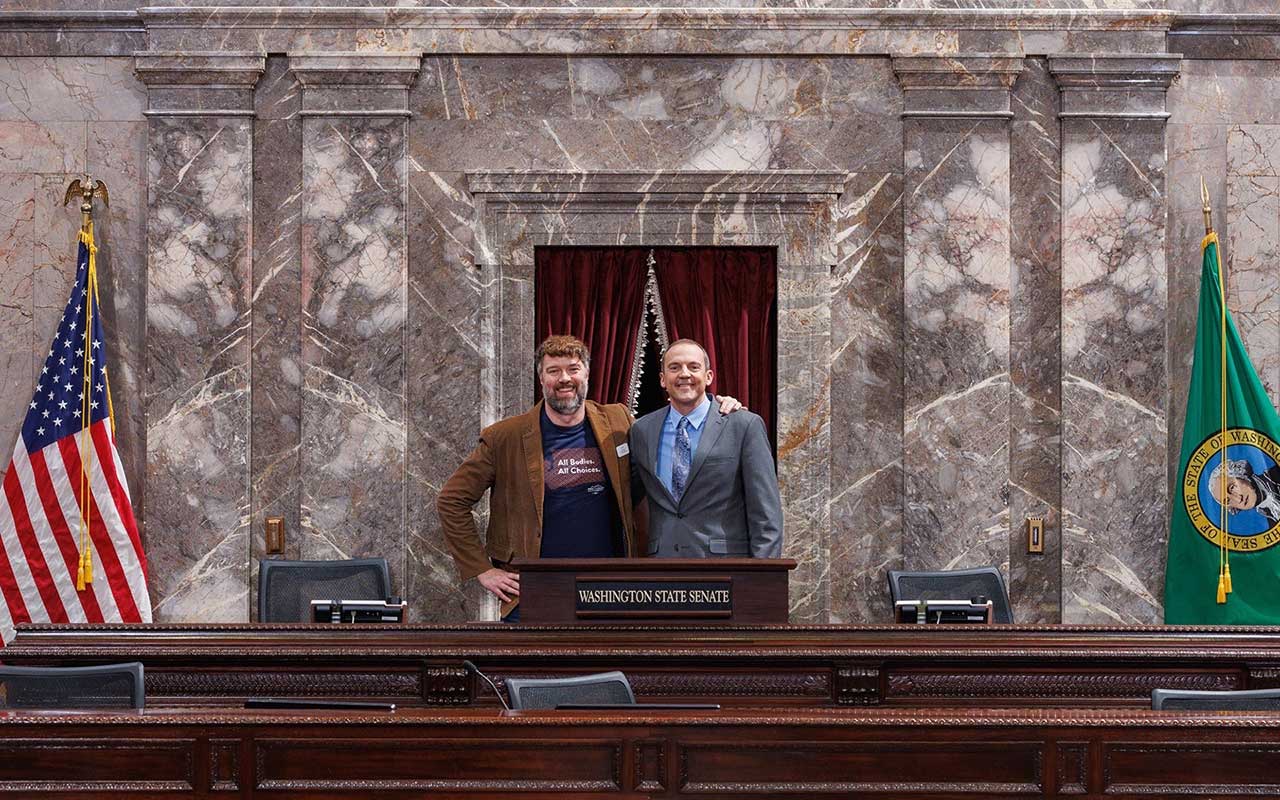 Council Member Paul Dillon in the Washington State Senate