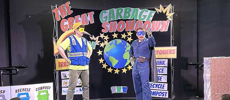 The great garbage showdown assembly