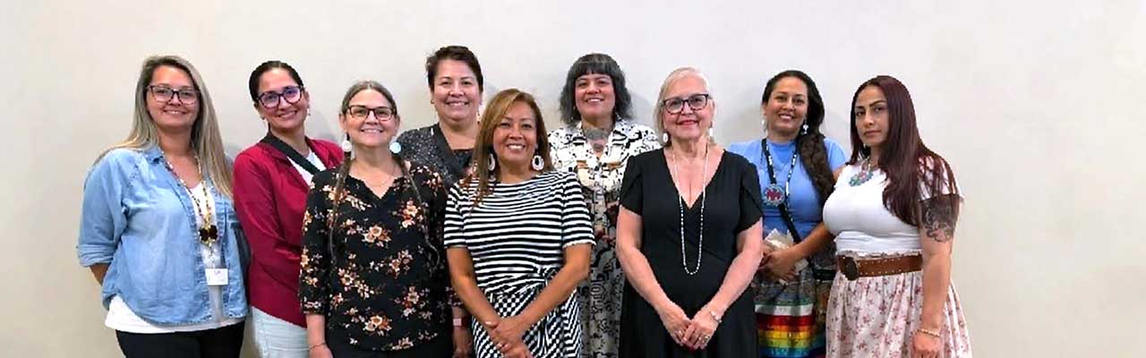 A group photo of the Spokane Urban Native Advisory Council