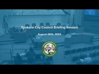 Watch: City Council Briefing Session