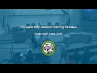 Watch: City Council Briefing Session