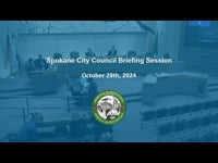 Watch: City Council Briefing Session