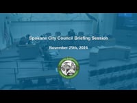 Watch: City Council Briefing Session