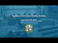 Watch: City Council Briefing Session