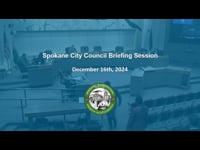 Watch: City Council Briefing Session