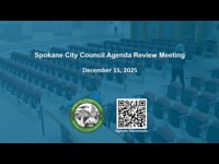 Watch: City Council Agenda Review Meeting